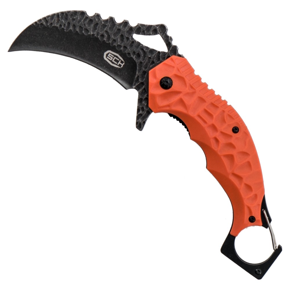 COUTEAU PLIANT KARAMBIT À RESSORT - SCK
